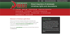 Desktop Screenshot of christmaslightsdirect.net